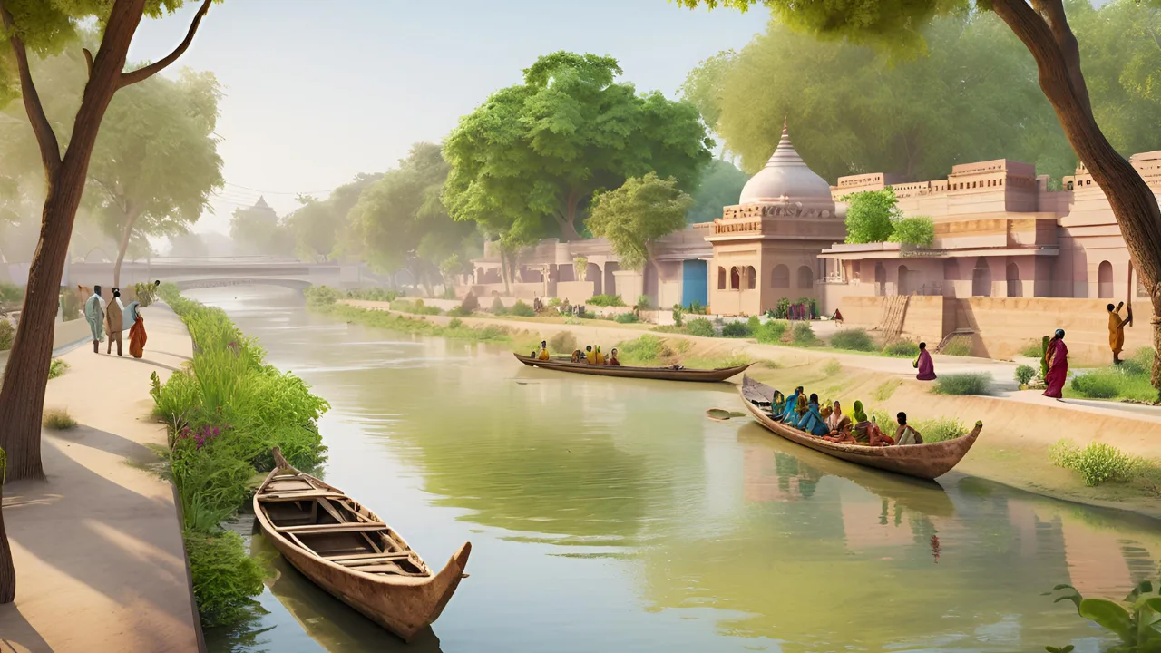 moran river front : वागड़ का नया स्वर्ग