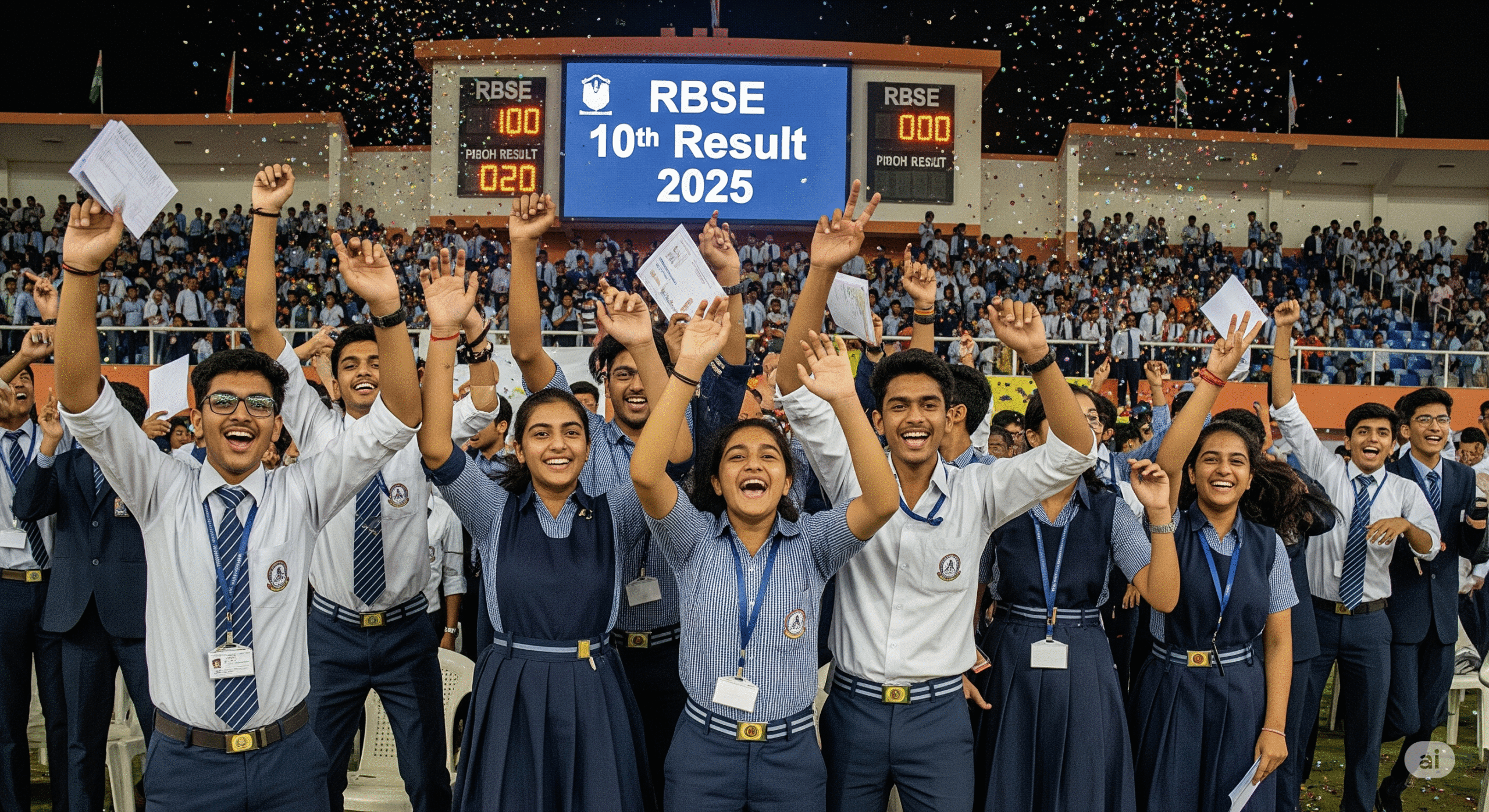 राजस्थान बोर्ड 10वीं का रिजल्ट 2025, RBSE Result Announcement