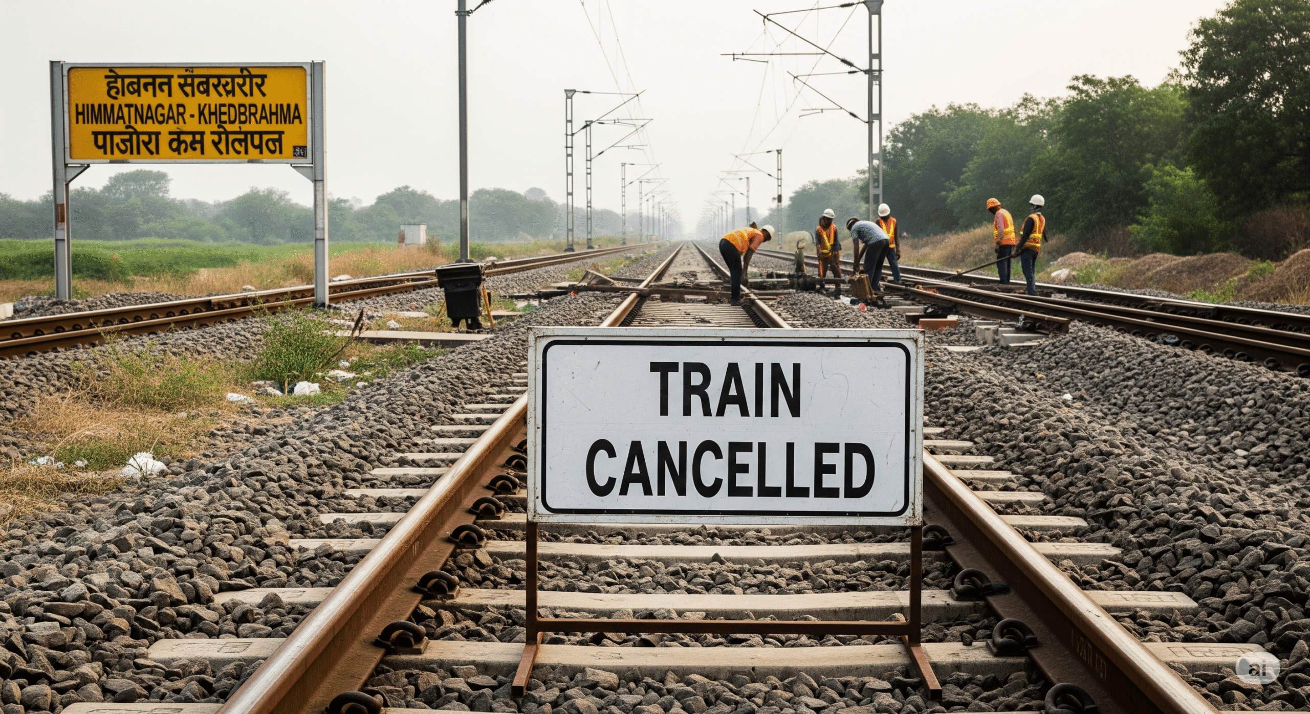 Asarwa Chittorgarh Train Cancelled 30 June: 30 जून को असारवा-चित्तौड़गढ़ ट्रेन रद्द: गेज कन्वर्जन के चलते रेल सेवा प्रभावित