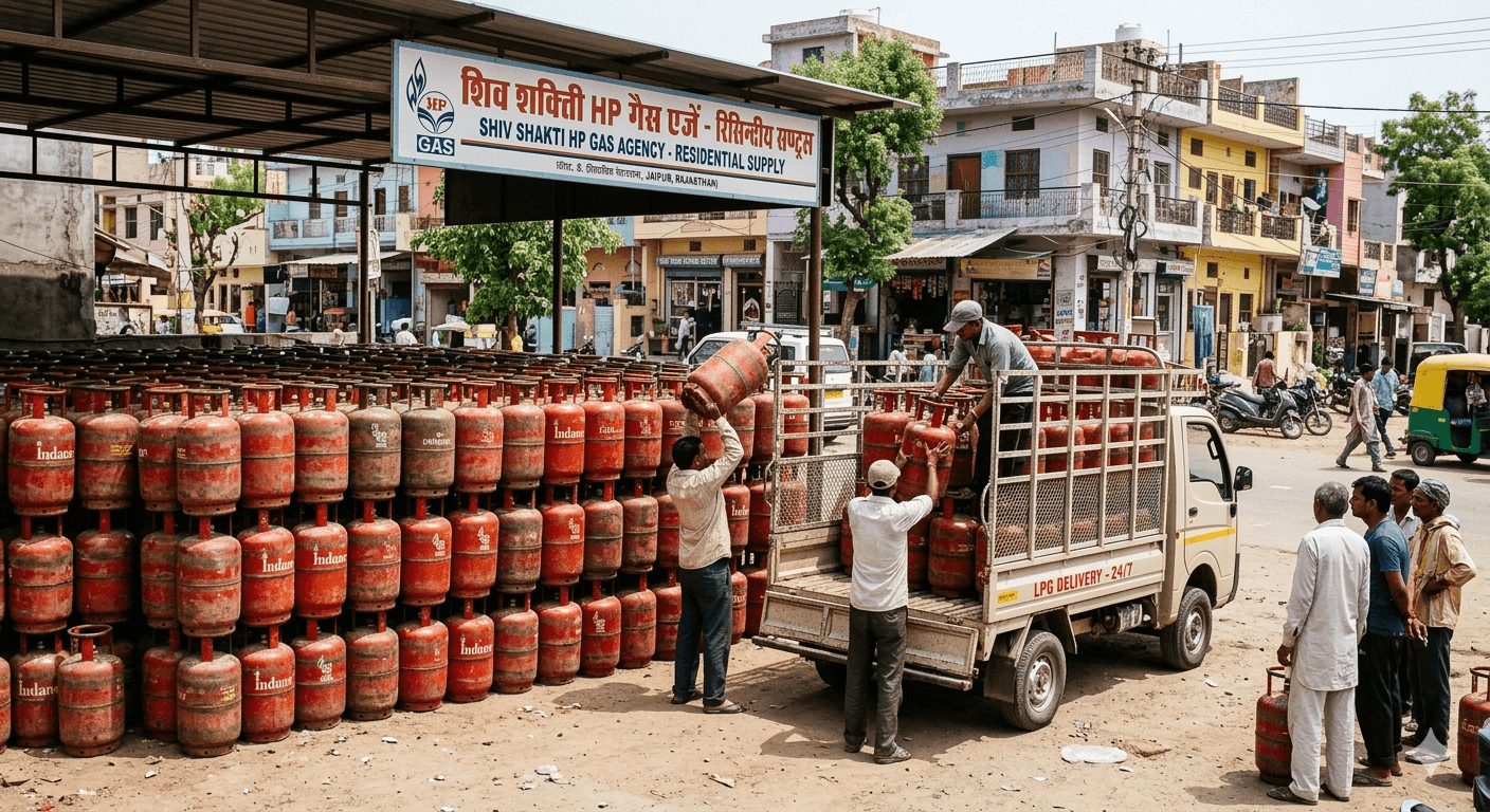 डूंगरपुर एलपीजी अपडेट 2026: गैस सिलेंडरों की किल्लत की खबरें महज अफवाह, रसद विभाग ने कसी कमर